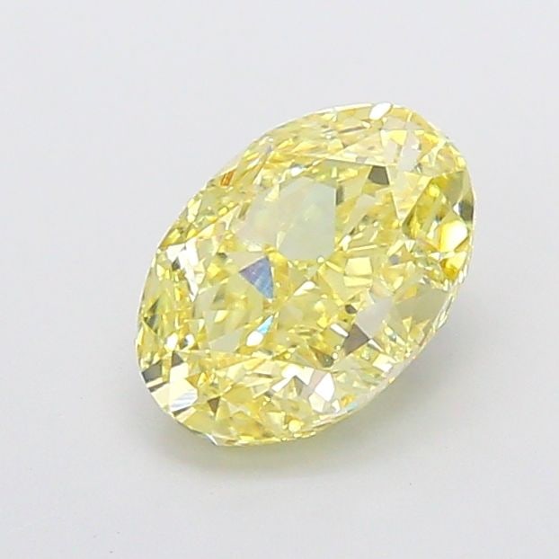 Loose Diamond - OVAL 2.59ct Fancy Intense Yellow VVS2: Loose Diamond - OVAL 2.59ct Fancy Intense Yellow VVS2 Source: This is a real non-mined Diamond that has been grown in a lab Shape: OVAL Carats: 2.59 Color: Fancy Intense Yellow Certification: IGI Vide