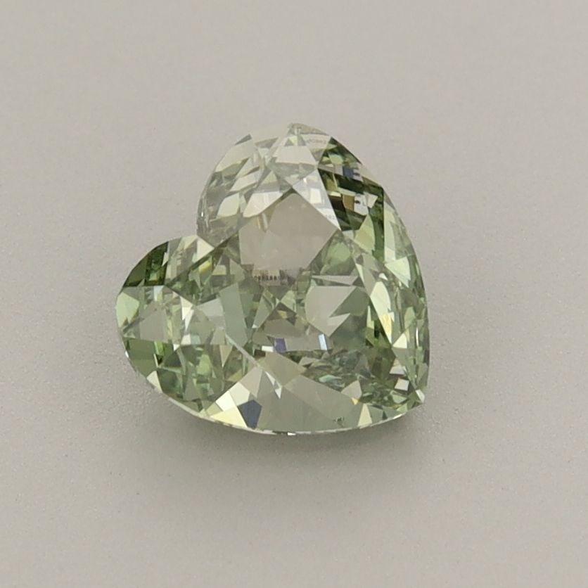 Loose Diamond - HEART 1.02ct Fancy Vivid Green VVS2: Loose Diamond - HEART 1.02ct Fancy Vivid Green VVS2 Source: This is a real non-mined Diamond that has been grown in a lab Shape: HEART Carats: 1.02 Color: Fancy Vivid Green Certification: IGI Video: