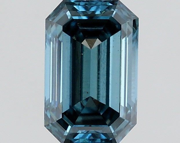 Loose Diamond - EMERALD 0.55ct Fancy Vivid Blue Green VS2: Loose Diamond - EMERALD 0.55ct Fancy Vivid Blue Green VS2 Source: This is a real non-mined Diamond that has been grown in a lab Shape: EMERALD Carats: 0.55 Color: Fancy Vivid Blue Green Certification:
