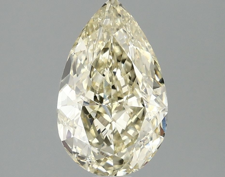 Loose Diamond - PEAR 1.55ct Fancy Yellow VS1: Loose Diamond - PEAR 1.55ct Fancy Yellow VS1 Source: This is a real non-mined Diamond that has been grown in a lab Shape: PEAR Carats: 1.55 Color: Fancy Yellow Certification: IGI Video: