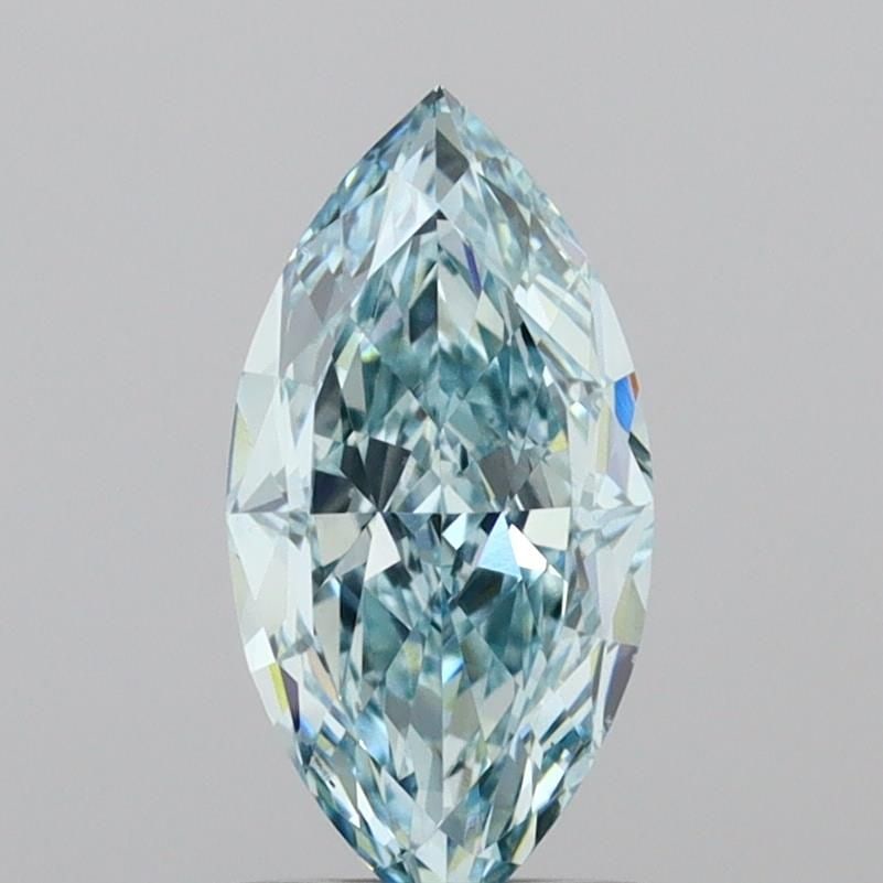 Loose Diamond - MARQUISE 1.11ct Fancy Vivid Green VVS2: Loose Diamond - MARQUISE 1.11ct Fancy Vivid Green VVS2 Source: This is a real non-mined Diamond that has been grown in a lab Shape: MARQUISE Carats: 1.11 Color: Fancy Vivid Green Certification: IGI Vi