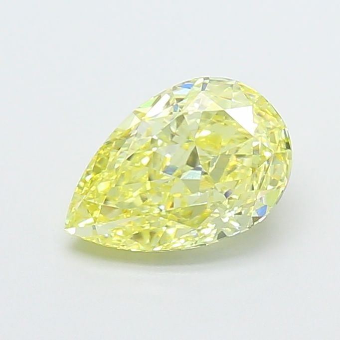 Loose Diamond - PEAR 1.51ct Fancy Intense Yellow VVS2: Loose Diamond - PEAR 1.51ct Fancy Intense Yellow VVS2 Source: This is a real non-mined Diamond that has been grown in a lab Shape: PEAR Carats: 1.51 Color: Fancy Intense Yellow Certification: IGI Vide