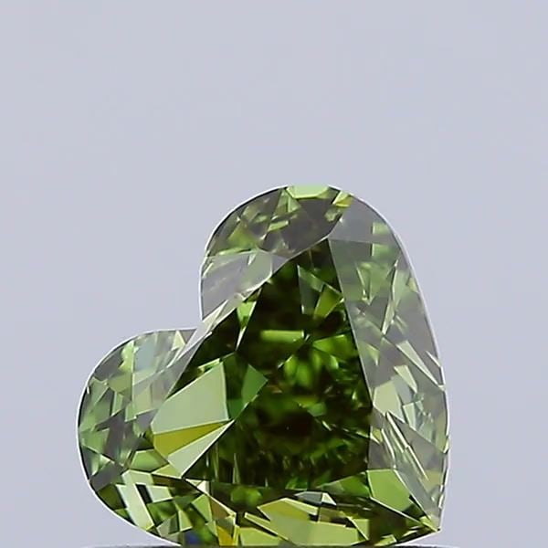 Loose Diamond - HEART 0.82ct Fancy Vivid Green VVS2: Loose Diamond - HEART 0.82ct Fancy Vivid Green VVS2 Source: This is a real non-mined Diamond that has been grown in a lab Shape: HEART Carats: 0.82 Color: Fancy Vivid Green Certification: IGI Video: