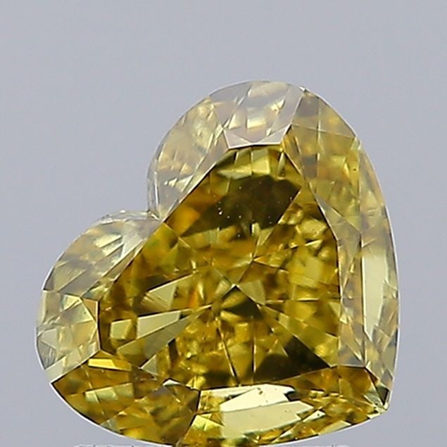 Loose Diamond - HEART 2.14ct Fancy Vivid Yellow VS1: Loose Diamond - HEART 2.14ct Fancy Vivid Yellow VS1 Source: This is a real non-mined Diamond that has been grown in a lab Shape: HEART Carats: 2.14 Color: Fancy Vivid Yellow Certification: IGI Video: