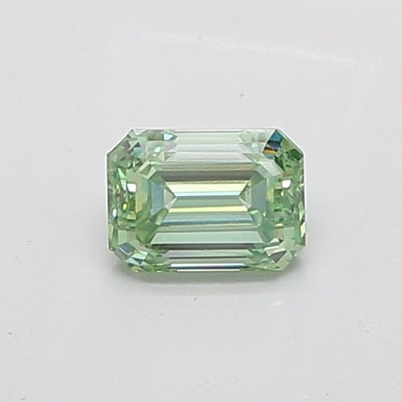 Loose Diamond - EMERALD 1.0ct Fancy Vivid Green VS1: Loose Diamond - EMERALD 1.0ct Fancy Vivid Green VS1 Source: This is a real non-mined Diamond that has been grown in a lab Shape: EMERALD Carats: 1.0 Color: Fancy Vivid Green Certification: IGI Video: