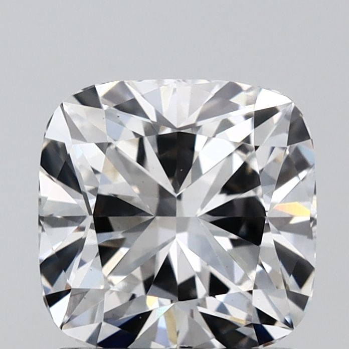 Loose Diamond - CUSHION BRILLIANT 1.41ct E VS1: Loose Diamond - CUSHION BRILLIANT 1.41ct E VS1 Source: This is a real non-mined Diamond that has been grown in a lab Shape: CUSHION BRILLIANT Carats: 1.41 Color: E Clarity: VS1 Certification: IGI Vide