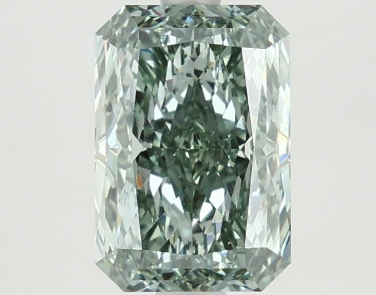 Loose Diamond - RADIANT 2.01ct Fancy Vivid Green VS1: Loose Diamond - RADIANT 2.01ct Fancy Vivid Green VS1 Source: This is a real non-mined Diamond that has been grown in a lab Shape: RADIANT Carats: 2.01 Color: Fancy Vivid Green Certification: NONE Vide