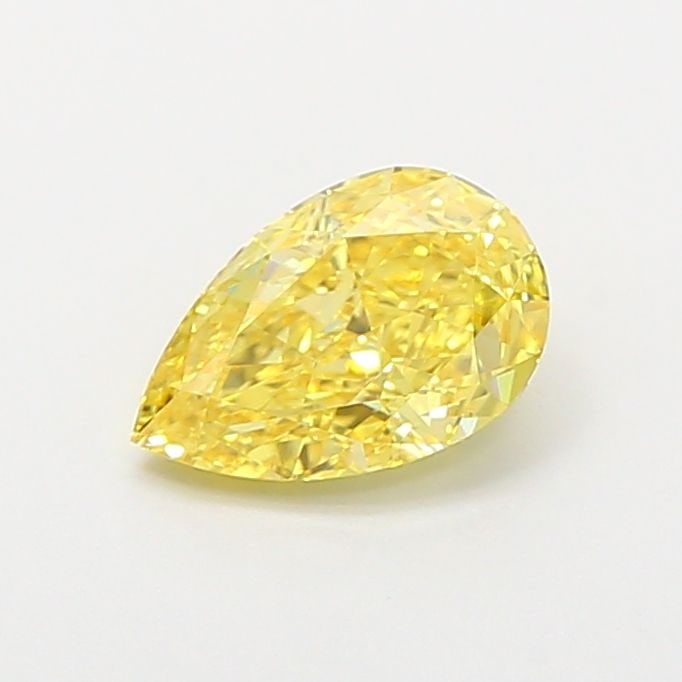Loose Diamond - PEAR 1.06ct Fancy Vivid Yellow VVS2: Loose Diamond - PEAR 1.06ct Fancy Vivid Yellow VVS2 Source: This is a real non-mined Diamond that has been grown in a lab Shape: PEAR Carats: 1.06 Color: Fancy Vivid Yellow Certification: IGI Video:
