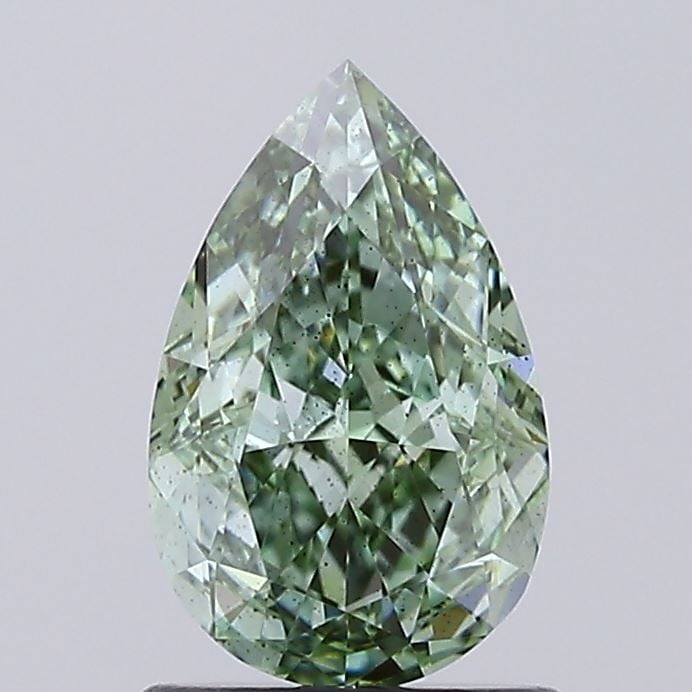 Loose Diamond - PEAR 1.4ct Fancy Vivid Green SI1: Loose Diamond - PEAR 1.4ct Fancy Vivid Green SI1 Source: This is a real non-mined Diamond that has been grown in a lab Shape: PEAR Carats: 1.4 Color: Fancy Vivid Green Certification: IGI Video: