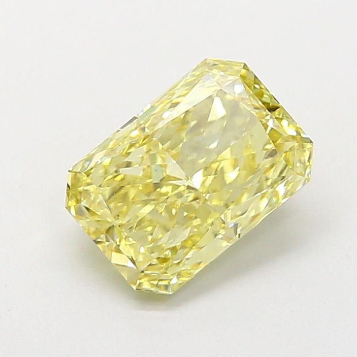 Loose Diamond - RADIANT 2.51ct Fancy Yellow VVS2: Loose Diamond - RADIANT 2.51ct Fancy Yellow VVS2 Source: This is a real non-mined Diamond that has been grown in a lab Shape: RADIANT Carats: 2.51 Color: Fancy Yellow Certification: IGI Video: