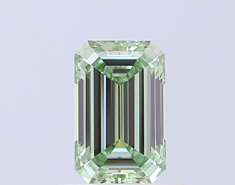 Loose Diamond - EMERALD 0.94ct Fancy Intense Green VS1: Loose Diamond - EMERALD 0.94ct Fancy Intense Green VS1 Source: This is a real non-mined Diamond that has been grown in a lab Shape: EMERALD Carats: 0.94 Color: Fancy Intense Green Certification: IGI V