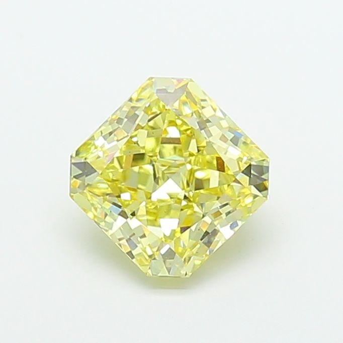 Loose Diamond - SQUARE RADIANT 3.03ct Fancy Intense Yellow VS2: Loose Diamond - SQUARE RADIANT 3.03ct Fancy Intense Yellow VS2 Source: This is a real non-mined Diamond that has been grown in a lab Shape: SQUARE RADIANT Carats: 3.03 Color: Fancy Intense Yellow Cert