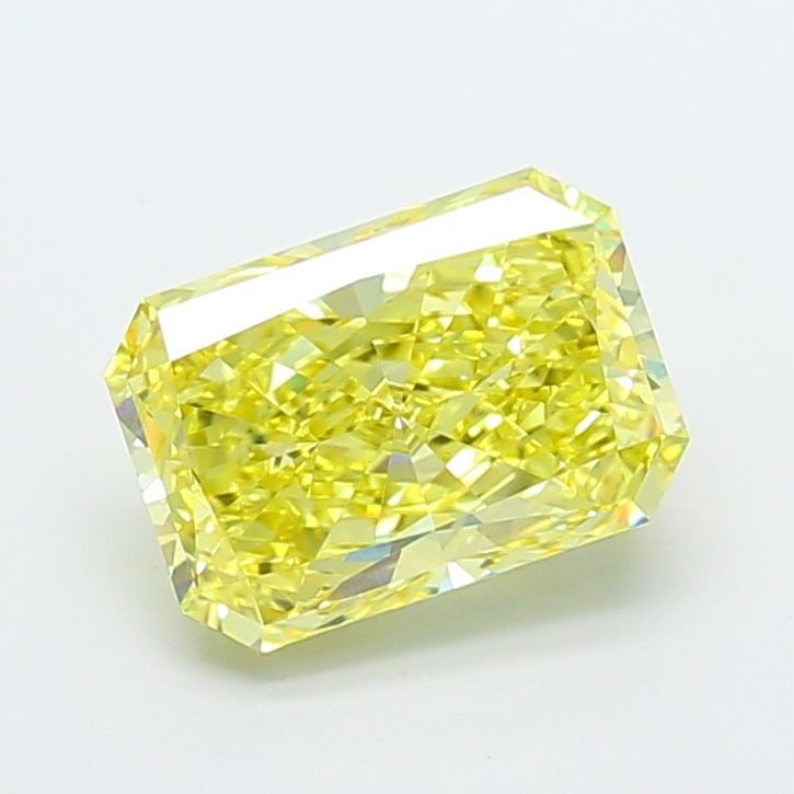 Loose Diamond - RADIANT 4.07ct Fancy Intense Yellow VS1: Loose Diamond - RADIANT 4.07ct Fancy Intense Yellow VS1 Source: This is a real non-mined Diamond that has been grown in a lab Shape: RADIANT Carats: 4.07 Color: Fancy Intense Yellow Certification: IGI