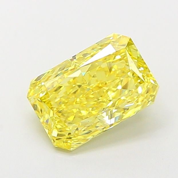 Loose Diamond - RADIANT 1.78ct Fancy Vivid Yellow VS2: Loose Diamond - RADIANT 1.78ct Fancy Vivid Yellow VS2 Source: This is a real non-mined Diamond that has been grown in a lab Shape: RADIANT Carats: 1.78 Color: Fancy Vivid Yellow Certification: IGI The