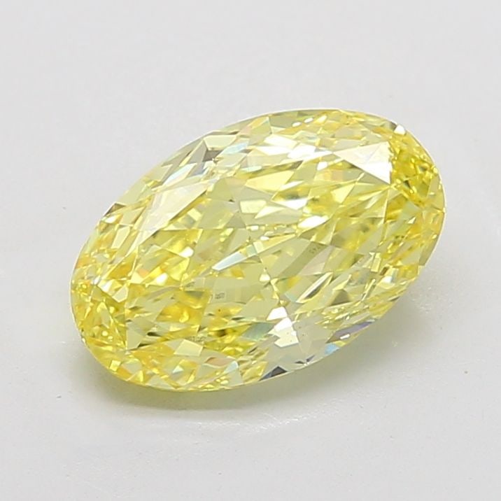 Loose Diamond - OVAL 4.06ct Fancy Intense Yellow VS1: Loose Diamond - OVAL 4.06ct Fancy Intense Yellow VS1 Source: This is a real non-mined Diamond that has been grown in a lab Shape: OVAL Carats: 4.06 Color: Fancy Intense Yellow Certification: IGI Video