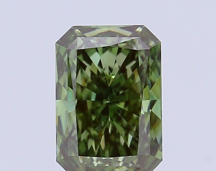 Loose Diamond - RADIANT 1.02ct Fancy Vivid Green VS1: Loose Diamond - RADIANT 1.02ct Fancy Vivid Green VS1 Source: This is a real non-mined Diamond that has been grown in a lab Shape: RADIANT Carats: 1.02 Color: Fancy Vivid Green Certification: IGI Video