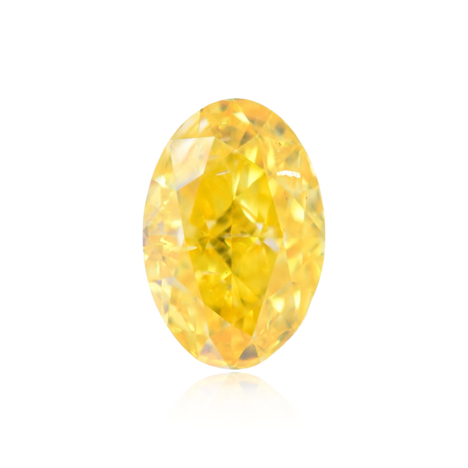 Loose Diamond - OVAL 0.45ct Fancy Vivid Yellow SI2: Loose Diamond - OVAL 0.45ct Fancy Vivid Yellow SI2 Source: Natural Shape: OVAL Carats: 0.45 Color: Fancy Vivid Yellow Certification: GIA Video: