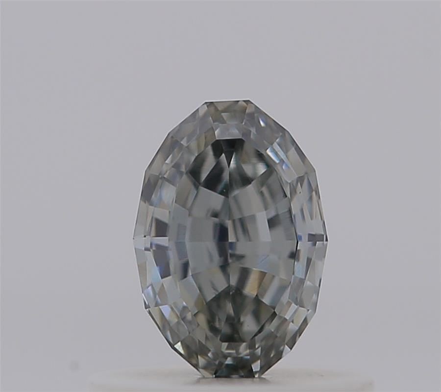 Loose Diamond - OVAL 0.51ct Fancy Green Gray VS2: Loose Diamond - OVAL 0.51ct Fancy Green Gray VS2 Source: Natural Shape: OVAL Carats: 0.51 Color: Fancy Green Gray Certification: GIA Video: