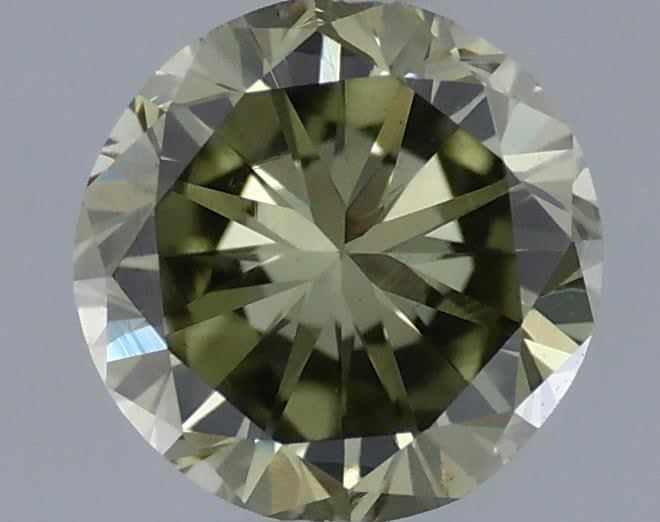 Loose Diamond - ROUND 0.24ct Fancy Grayish Yellowish Green: Loose Diamond - ROUND 0.24ct Fancy Grayish Yellowish Green Source: Natural Shape: ROUND Carats: 0.24 Color: Fancy Grayish Yellowish Green Certification: GIA Video: