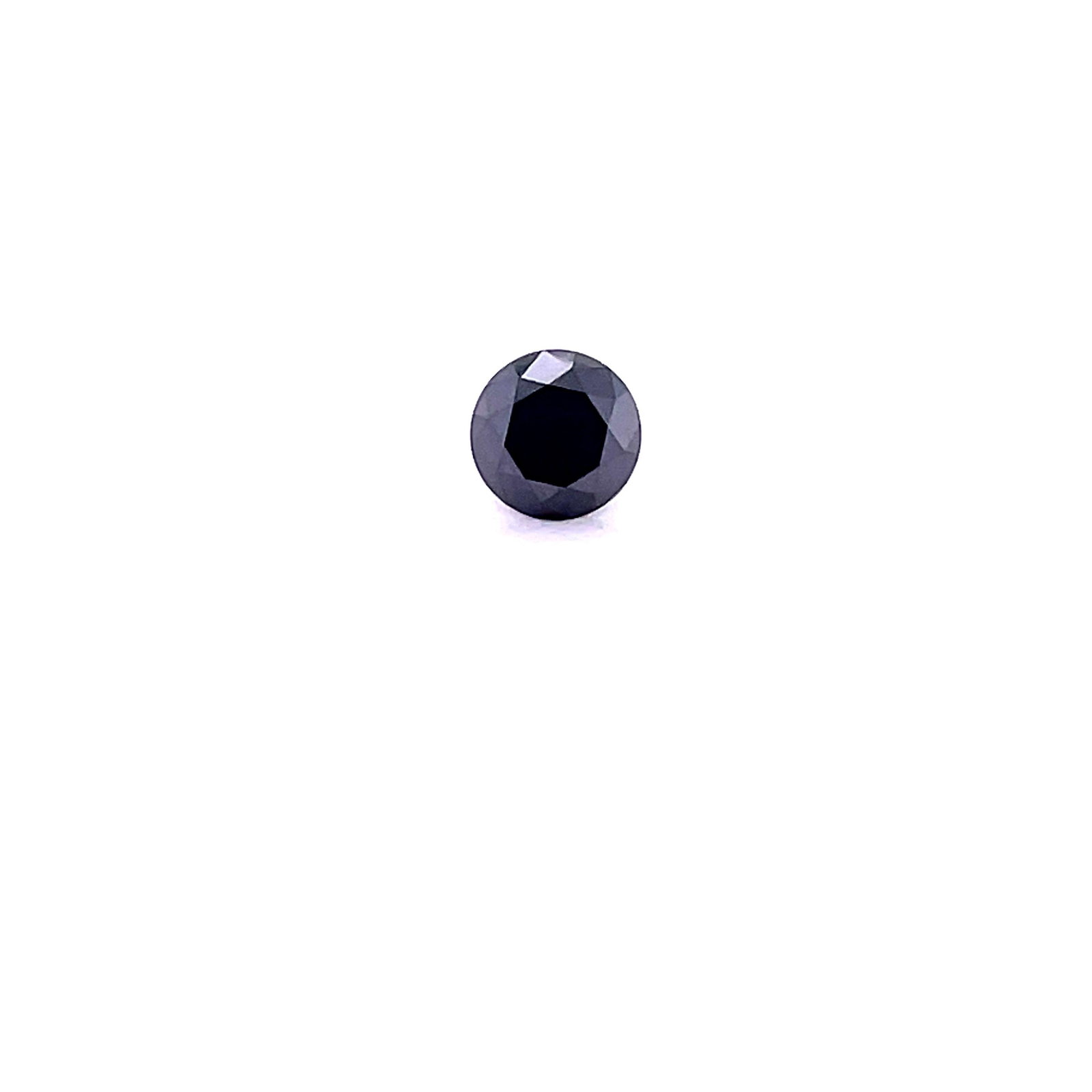 Loose Diamond - ROUND 1.28ct Fancy Black: Loose Diamond - ROUND 1.28ct Fancy Black Source: Natural Shape: ROUND Carats: 1.28 Color: Fancy Black Certification: IGI The Diamond Depot Guarantee: All items in this auction are guaranteed to be 100