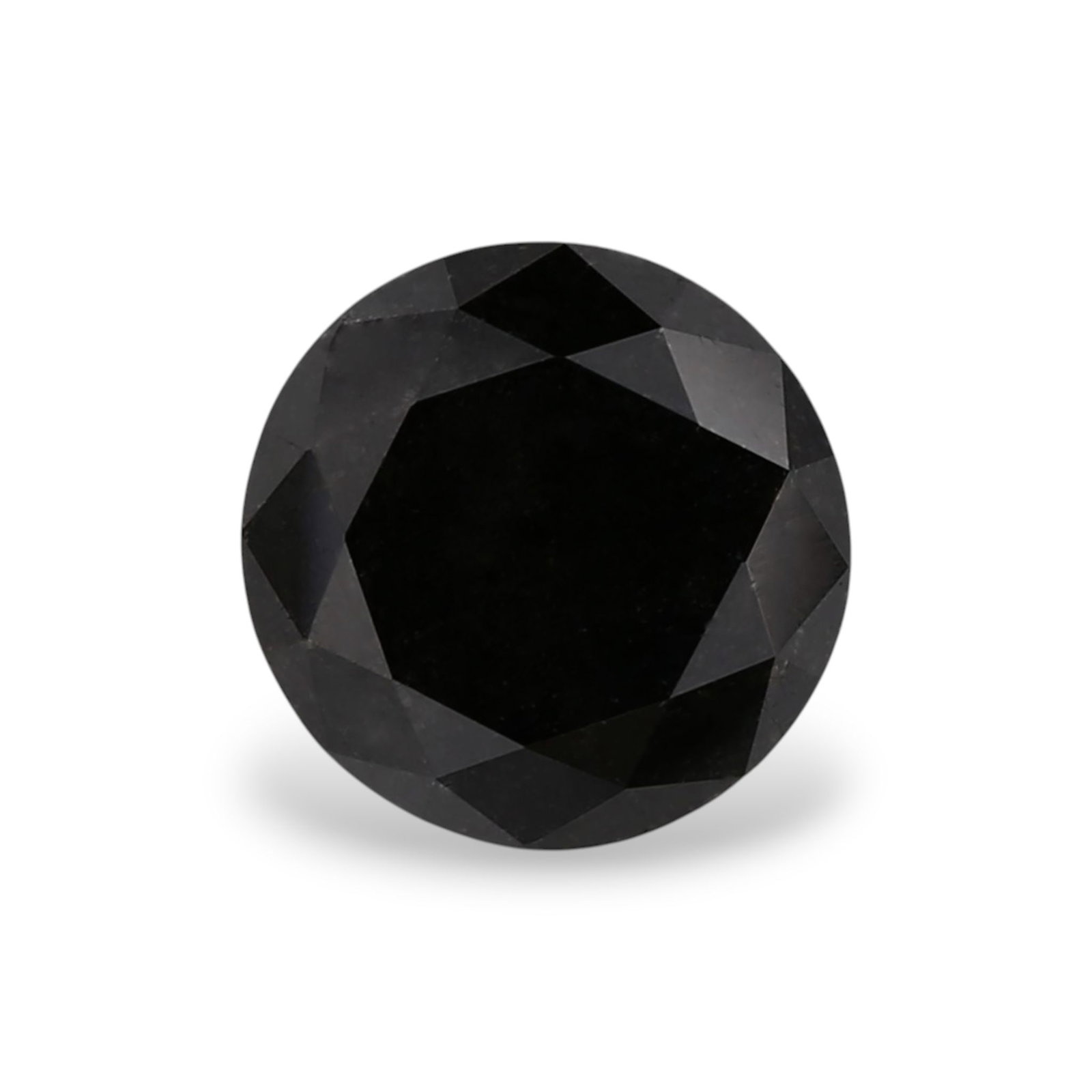 Loose Diamond - ROUND 1.23ct Fancy Black VVS2: Loose Diamond - ROUND 1.23ct Fancy Black VVS2 Source: Natural Shape: ROUND Carats: 1.23 Color: Fancy Black Certification: GIA Video: