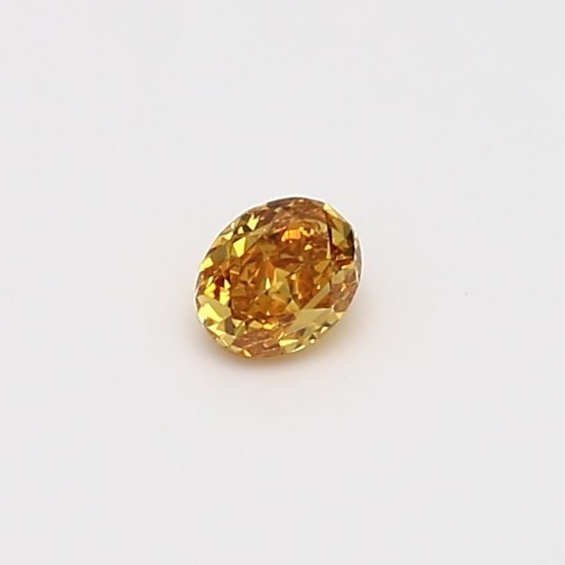 Loose Diamond - OVAL 0.22ct Fancy Vivid Yellow Orange VS2: Loose Diamond - OVAL 0.22ct Fancy Vivid Yellow Orange VS2 Source: Natural Shape: OVAL Carats: 0.22 Color: Fancy Vivid Yellow Orange Certification: GIA Video: