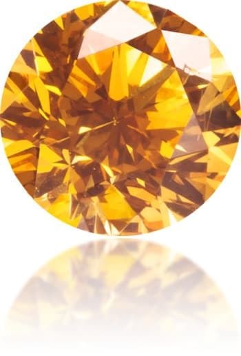 Loose Diamond - ROUND 0.3ct Fancy Vivid Orange SI1: Loose Diamond - ROUND 0.3ct Fancy Vivid Orange SI1 Source: Natural Shape: ROUND Carats: 0.3 Color: Fancy Vivid Orange Certification: NONE The Diamond Depot Guarantee: All items in this auction are gua