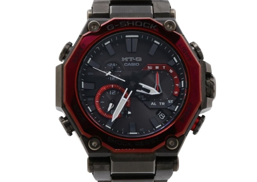 CASIO MTG-B2000BD-1A4JF G-SHOCK MT-G men's wristwatch Japan: CASIO MTG-B2000BD-1A4JF G-SHOCK MT-G men's wristwatch Japan CASIO G-SHOCK MT-G MTG-B2000 Series men's wristwatch, model MTG-B2000BD-1A4JF, made in Japan. This watch is in working condition with no maj