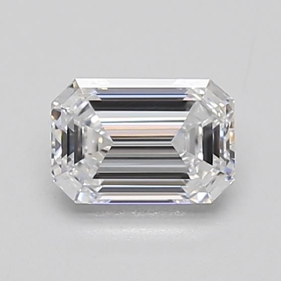 Loose Diamond - EMERALD 0.57ct D VVS1: Loose Diamond - EMERALD 0.57ct D VVS1 Source: This is a real non-mined Diamond that has been grown in a lab Shape: EMERALD Carats: 0.57 Color: D Clarity: VVS1 Certification: IGI Video: