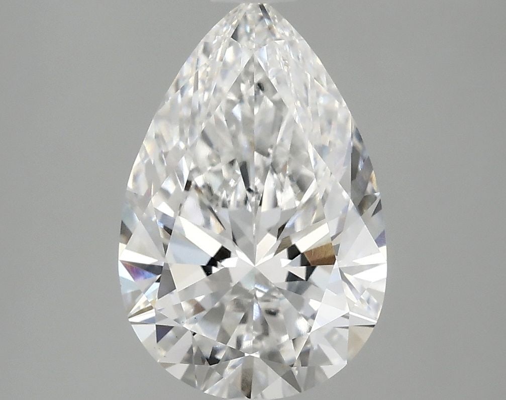 Loose Diamond - PEAR 2.58ct E VS1: Loose Diamond - PEAR 2.58ct E VS1 Source: This is a real non-mined Diamond that has been grown in a lab Shape: PEAR Carats: 2.58 Color: E Clarity: VS1 Certification: IGI Video: