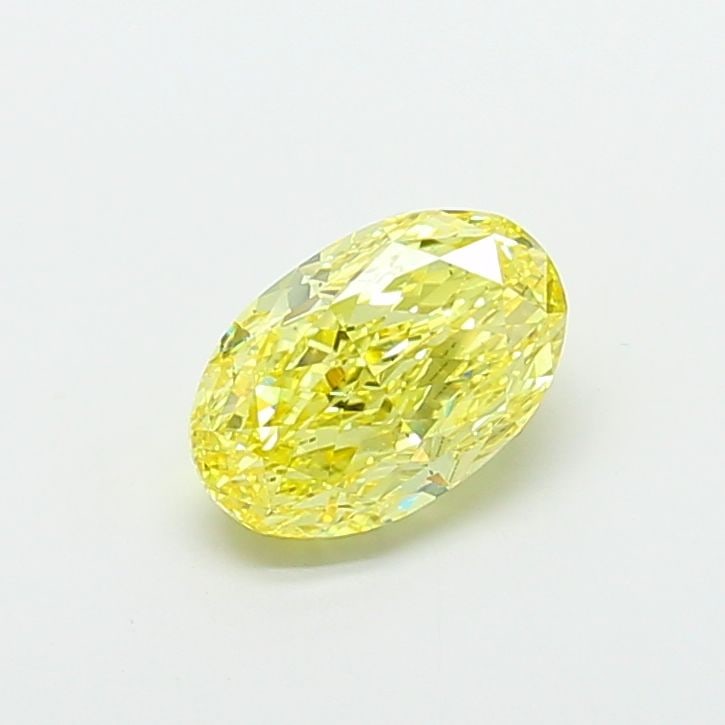 Loose Diamond - OVAL 4.0ct Fancy Intense Yellow VS2: Loose Diamond - OVAL 4.0ct Fancy Intense Yellow VS2 Source: This is a real non-mined Diamond that has been grown in a lab Shape: OVAL Carats: 4.0 Color: Fancy Intense Yellow Certification: IGI Video: