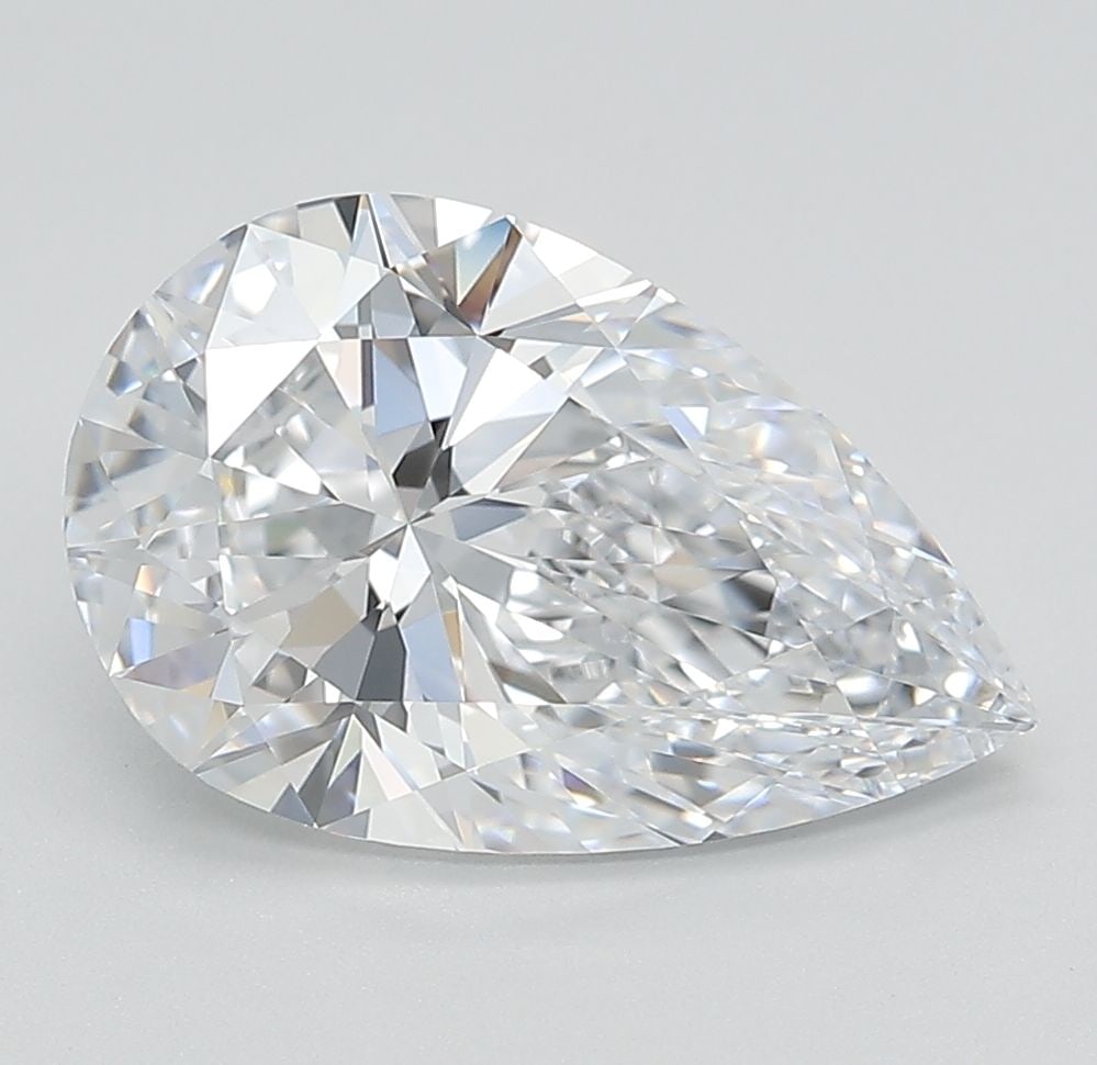 Loose Diamond - PEAR 3.0ct F IF: Loose Diamond - PEAR 3.0ct F IF Source: This is a real non-mined Diamond that has been grown in a lab Shape: PEAR Carats: 3.0 Color: F Clarity: IF Certification: IGI Video: