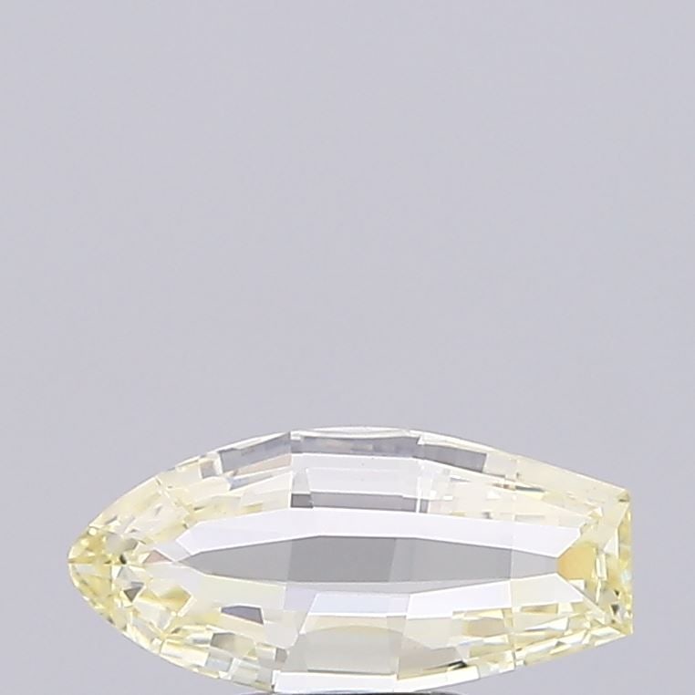 Loose Diamond - OTHER 2.03ct Fancy Light Yellow VVS2: Loose Diamond - OTHER 2.03ct Fancy Light Yellow VVS2 Source: This is a real non-mined Diamond that has been grown in a lab Shape: OTHER Carats: 2.03 Color: Fancy Light Yellow Certification: IGI Video:
