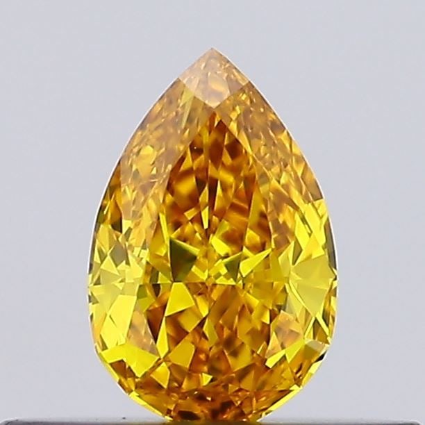 Loose Diamond - PEAR 0.24ct Fancy Vivid Yellow VS2: Loose Diamond - PEAR 0.24ct Fancy Vivid Yellow VS2 Source: This is a real non-mined Diamond that has been grown in a lab Shape: PEAR Carats: 0.24 Color: Fancy Vivid Yellow Certification: IGI The Diamo
