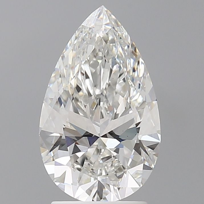 Loose Diamond - PEAR 2.59ct F VVS2: Loose Diamond - PEAR 2.59ct F VVS2 Source: This is a real non-mined Diamond that has been grown in a lab Shape: PEAR Carats: 2.59 Color: F Clarity: VVS2 Certification: IGI Video: