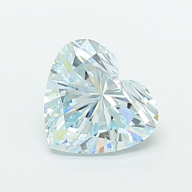 Loose Diamond - HEART 2.03ct Fancy Intense Blue Green VVS2: Loose Diamond - HEART 2.03ct Fancy Intense Blue Green VVS2 Source: This is a real non-mined Diamond that has been grown in a lab Shape: HEART Carats: 2.03 Color: Fancy Intense Blue Green Certification