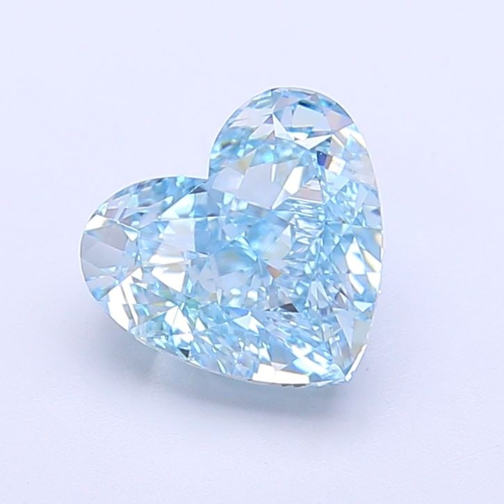 Loose Diamond - HEART 1.88ct Fancy Vivid Blue VVS2: Loose Diamond - HEART 1.88ct Fancy Vivid Blue VVS2 Source: This is a real non-mined Diamond that has been grown in a lab Shape: HEART Carats: 1.88 Color: Fancy Vivid Blue Certification: IGI Video: