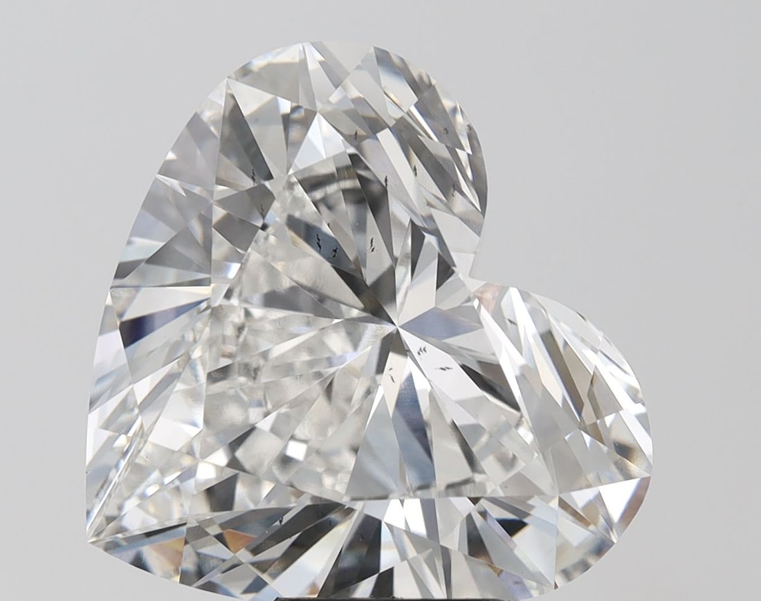 Loose Diamond - HEART 10.42ct F VS2: Loose Diamond - HEART 10.42ct F VS2 Source: This is a real non-mined Diamond that has been grown in a lab Shape: HEART Carats: 10.42 Color: F Clarity: VS2 Certification: IGI Video: