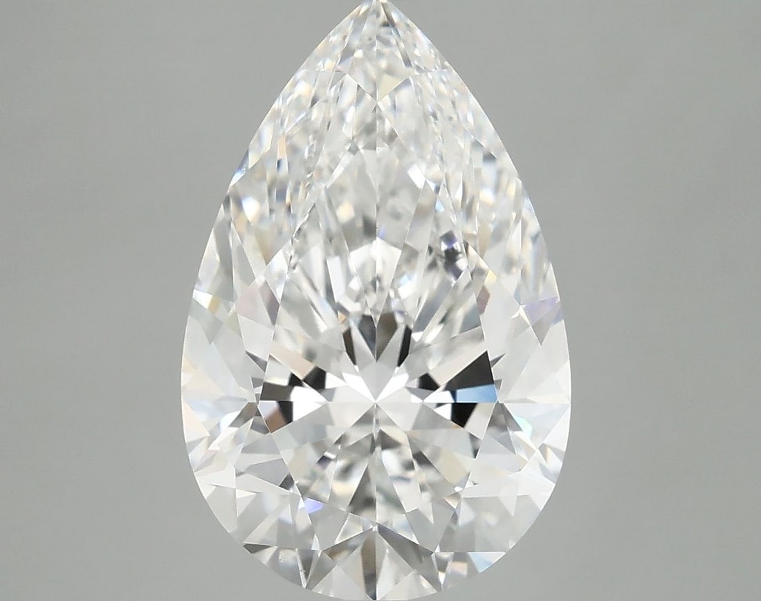 Loose Diamond - PEAR 5.09ct E VVS2: Loose Diamond - PEAR 5.09ct E VVS2 Source: This is a real non-mined Diamond that has been grown in a lab Shape: PEAR Carats: 5.09 Color: E Clarity: VVS2 Certification: IGI Video: Video Link The