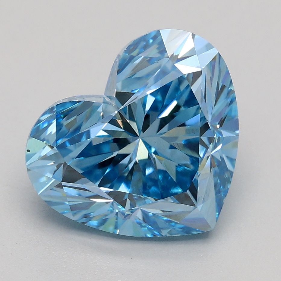Loose Diamond - HEART 2.5ct Fancy Intense Blue VS1 (1 of 1)