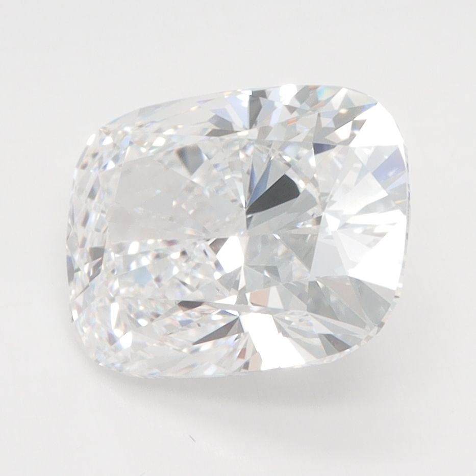 Loose Diamond - CUSHION MODIFIED 3.26ct D VVS1: Loose Diamond - CUSHION MODIFIED 3.26ct D VVS1 Source: This is a real non-mined Diamond that has been grown in a lab Shape: CUSHION MODIFIED Carats: 3.26 Color: D Clarity: VVS1 Certification: IGI Vide