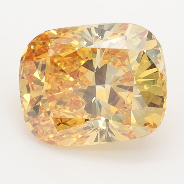 Loose Diamond - CUSHION BRILLIANT 2.05ct Fancy Vivid Yellow VVS1: Loose Diamond - CUSHION BRILLIANT 2.05ct Fancy Vivid Yellow VVS1 Source: This is a real non-mined Diamond that has been grown in a lab Shape: CUSHION BRILLIANT Carats: 2.05 Color: Fancy Vivid Yellow C