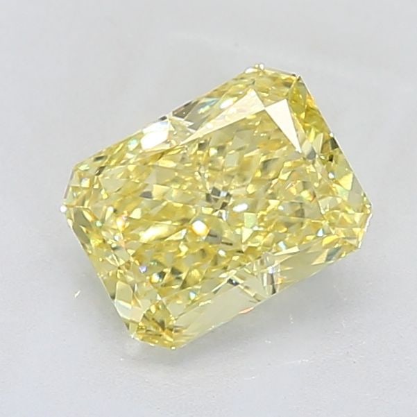 Loose Diamond - RADIANT 2.47ct Fancy Vivid Yellow VS1: Loose Diamond - RADIANT 2.47ct Fancy Vivid Yellow VS1 Source: This is a real non-mined Diamond that has been grown in a lab Shape: RADIANT Carats: 2.47 Color: Fancy Vivid Yellow Certification: IGI Vid