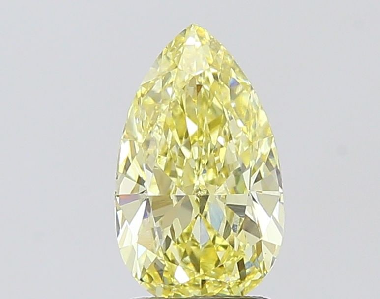 Loose Diamond - PEAR 2.05ct Fancy Intense Yellow VVS2: Loose Diamond - PEAR 2.05ct Fancy Intense Yellow VVS2 Source: This is a real non-mined Diamond that has been grown in a lab Shape: PEAR Carats: 2.05 Color: Fancy Intense Yellow Certification: IGI The 