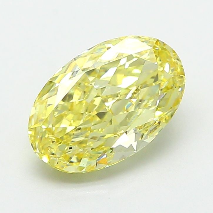 Loose Diamond - OVAL 2.17ct Fancy Intense Yellow VS1: Loose Diamond - OVAL 2.17ct Fancy Intense Yellow VS1 Source: This is a real non-mined Diamond that has been grown in a lab Shape: OVAL Carats: 2.17 Color: Fancy Intense Yellow Certification: IGI Video