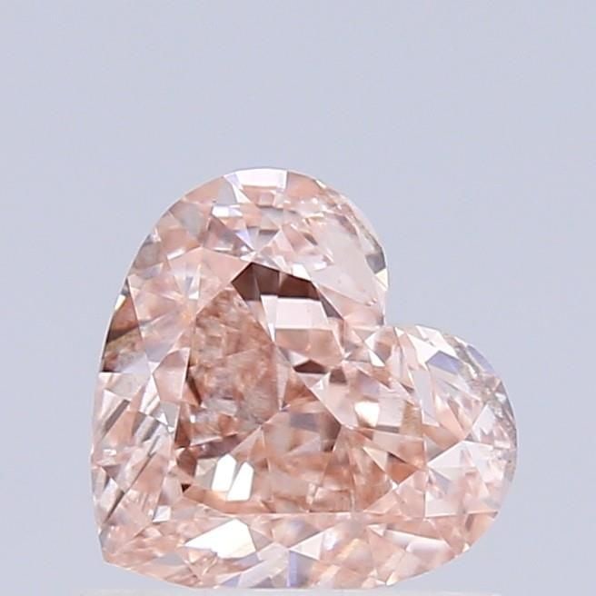 Loose Diamond - HEART 1.02ct Fancy Light Pinkish Brown VS2: Loose Diamond - HEART 1.02ct Fancy Light Pinkish Brown VS2 Source: This is a real non-mined Diamond that has been grown in a lab Shape: HEART Carats: 1.02 Color: Fancy Light Pinkish Brown Certificatio