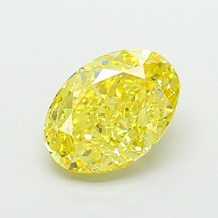 Loose Diamond - OVAL 6.0ct Fancy Vivid Yellow VS1: Loose Diamond - OVAL 6.0ct Fancy Vivid Yellow VS1 Source: This is a real non-mined Diamond that has been grown in a lab Shape: OVAL Carats: 6.0 Color: Fancy Vivid Yellow Certification: IGI Video: