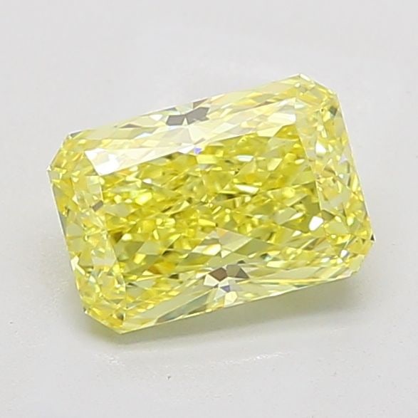 Loose Diamond - RADIANT 2.61ct Fancy Vivid Yellow VS1: Loose Diamond - RADIANT 2.61ct Fancy Vivid Yellow VS1 Source: This is a real non-mined Diamond that has been grown in a lab Shape: RADIANT Carats: 2.61 Color: Fancy Vivid Yellow Certification: IGI Vid