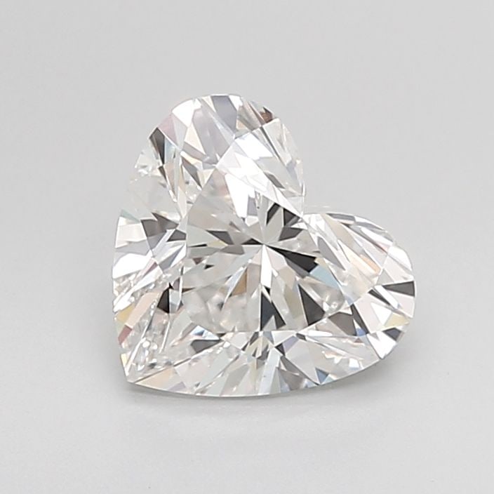 Loose Diamond - HEART 2.06ct F VS1: Loose Diamond - HEART 2.06ct F VS1 Source: This is a real non-mined Diamond that has been grown in a lab Shape: HEART Carats: 2.06 Color: F Clarity: VS1 Certification: IGI Video: