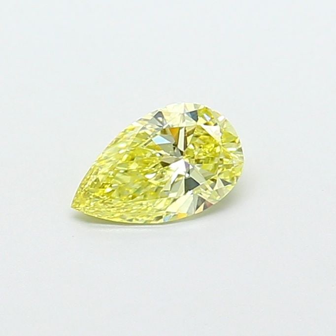 Loose Diamond - PEAR 0.54ct Fancy Yellow VVS2: Loose Diamond - PEAR 0.54ct Fancy Yellow VVS2 Source: This is a real non-mined Diamond that has been grown in a lab Shape: PEAR Carats: 0.54 Color: Fancy Yellow Certification: IGI Video: